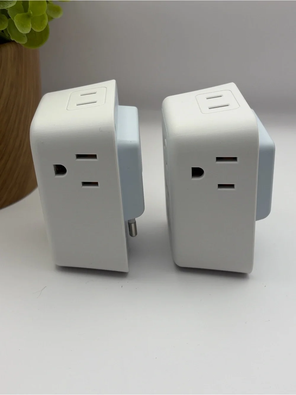 2-Pack Lencent Foldable Dual USB Type C European Travel Plug Adapter, PA050USEU